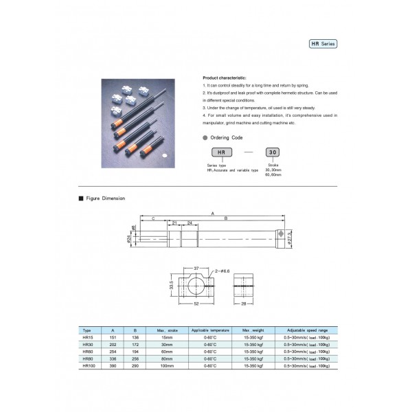 giảm chấn HR15
